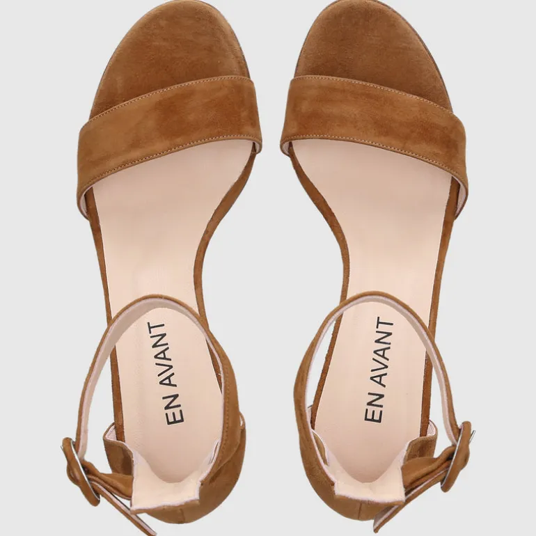 EN AVANT Damen Sandalen GR4 Veloursleder