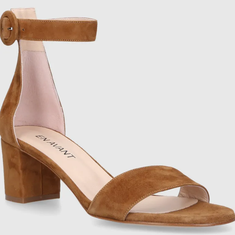 EN AVANT Damen Sandalen GR4 Veloursleder