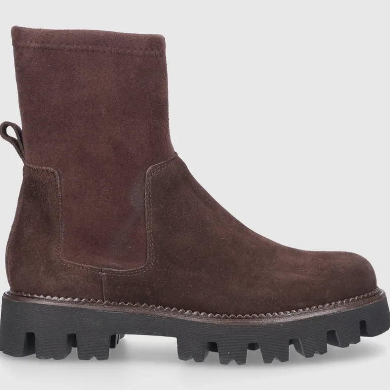 EN AVANT Damen Stiefeletten C102 Veloursleder