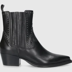 EN AVANT Damen Stiefeletten 3504 Kalbsleder schwarz