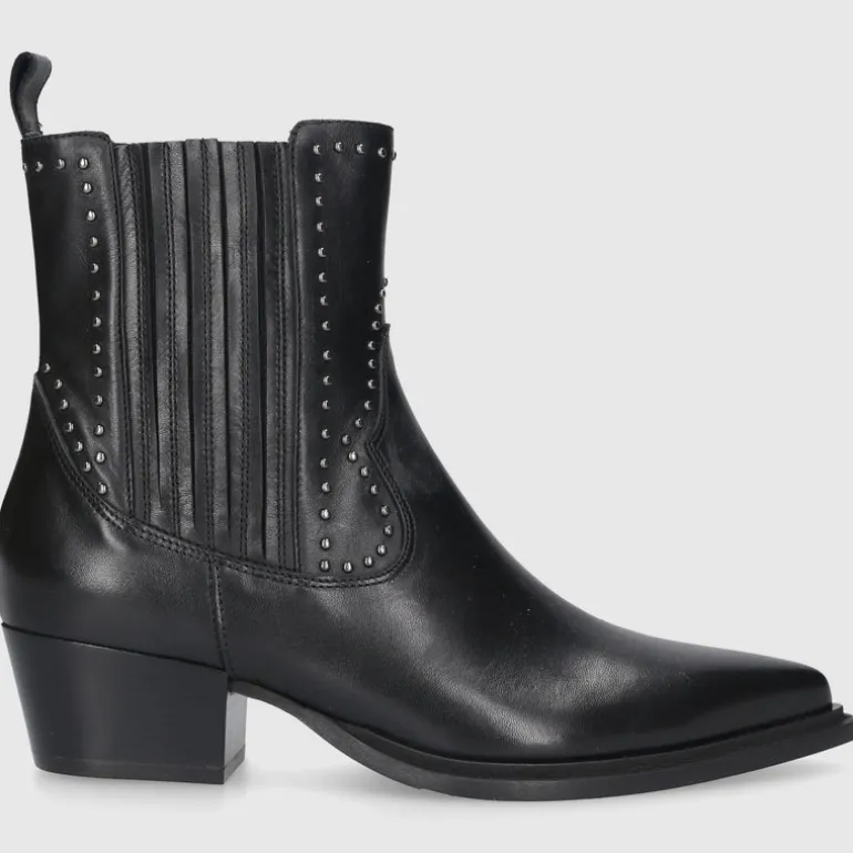 EN AVANT Damen Stiefeletten 3504 Kalbsleder schwarz