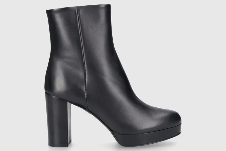 EN AVANT Damen Stiefeletten 597-01 schwarz