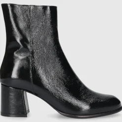 EN AVANT Damen Stiefeletten TR2435 Nappalackleder schwarz