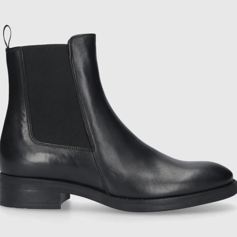 EN AVANT Damen Stiefeletten 599-17 Kalbsleder schwarz