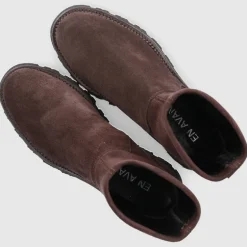 EN AVANT Damen Stiefeletten C102 Veloursleder