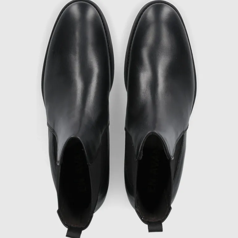 EN AVANT Damen Stiefeletten 599-17 Kalbsleder schwarz