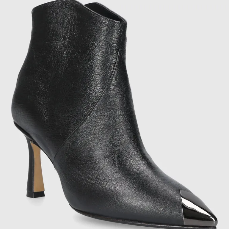EN AVANT Damen Stiefeletten TR2422 Kalbsleder schwarz