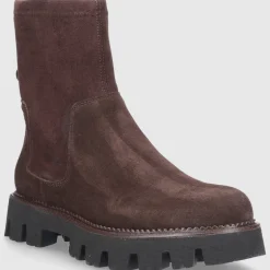 EN AVANT Damen Stiefeletten C102 Veloursleder