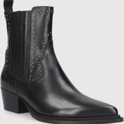 EN AVANT Damen Stiefeletten 3504 Kalbsleder schwarz