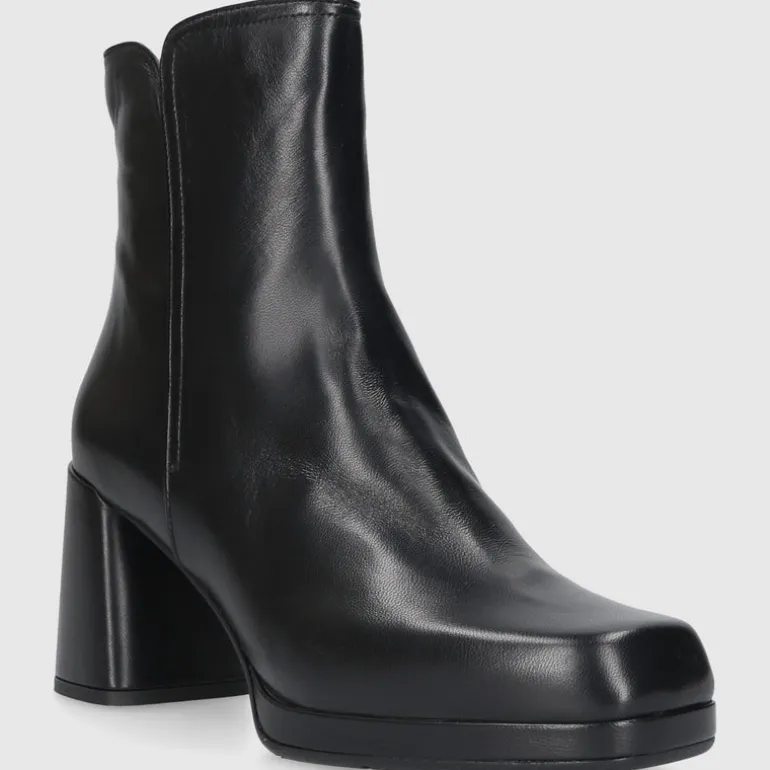 EN AVANT Damen Stiefeletten TL68 Kalbsleder schwarz