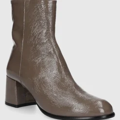 EN AVANT Damen Stiefeletten TR2435 Nappalackleder taupe