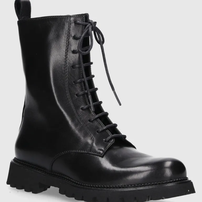 EN AVANT Damen Stiefeletten GLAMOUR Kalbsleder schwarz