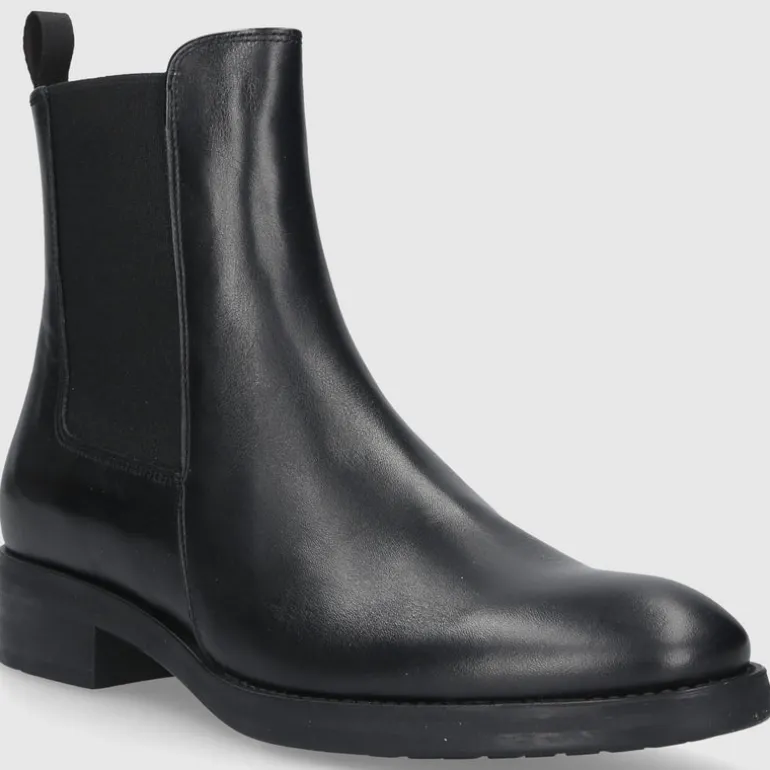 EN AVANT Damen Stiefeletten 599-17 Kalbsleder schwarz