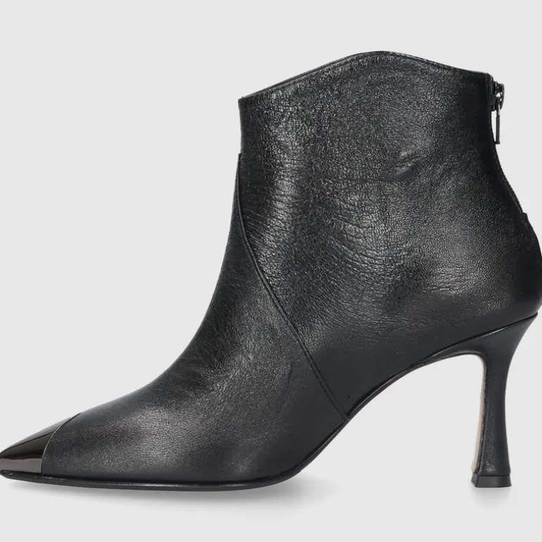 EN AVANT Damen Stiefeletten TR2422 Kalbsleder schwarz