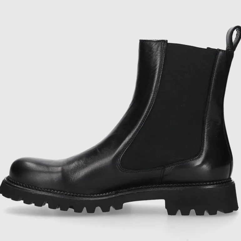 EN AVANT Damen Stiefeletten GLAMOUR Kalbsleder schwarz