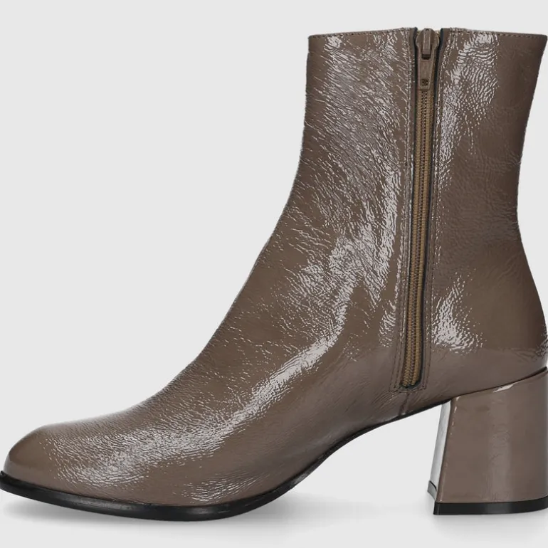 EN AVANT Damen Stiefeletten TR2435 Nappalackleder taupe