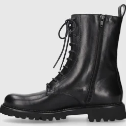 EN AVANT Damen Stiefeletten GLAMOUR Kalbsleder schwarz