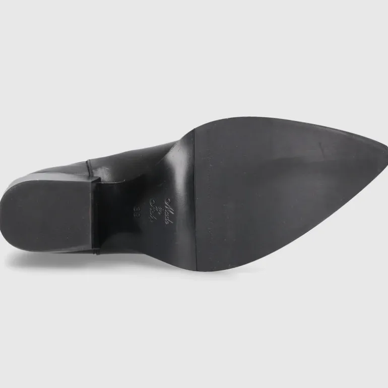 EN AVANT Damen Stiefeletten 3504 Kalbsleder schwarz