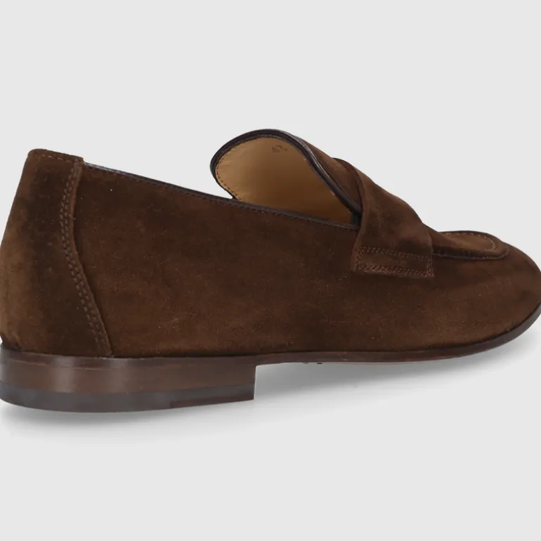 EN AVANT Herren MOKKASIN 464 DK-BRAUN