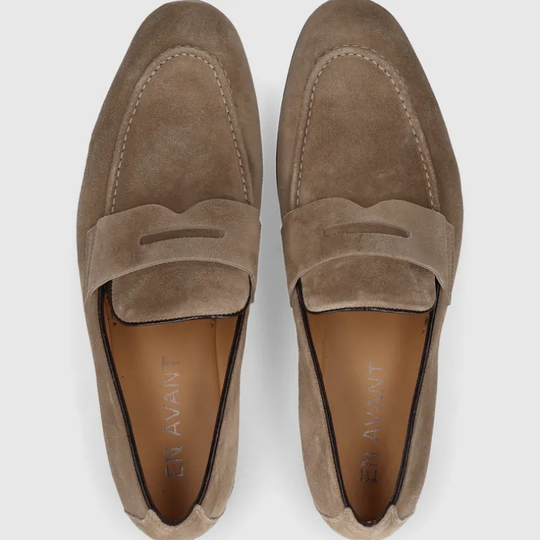 EN AVANT Herren MOKKASIN 464 TAUPE