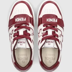 FENDI Damen Sneaker low MATCH Kalbsleder weiß-kombi