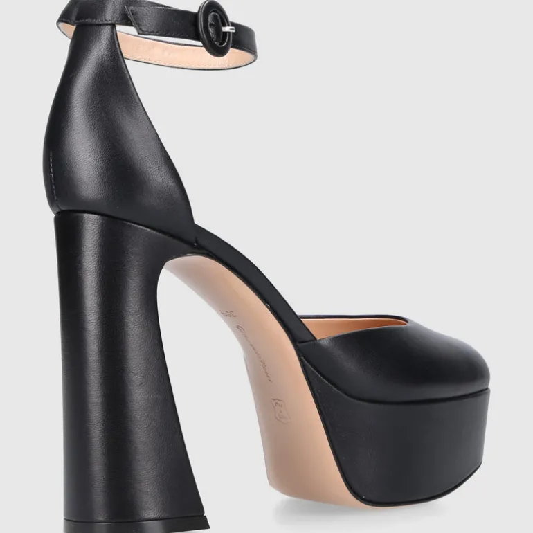 Gianvito Rossi Damen Pumps HOLLY D'ORSAY Nappaleder