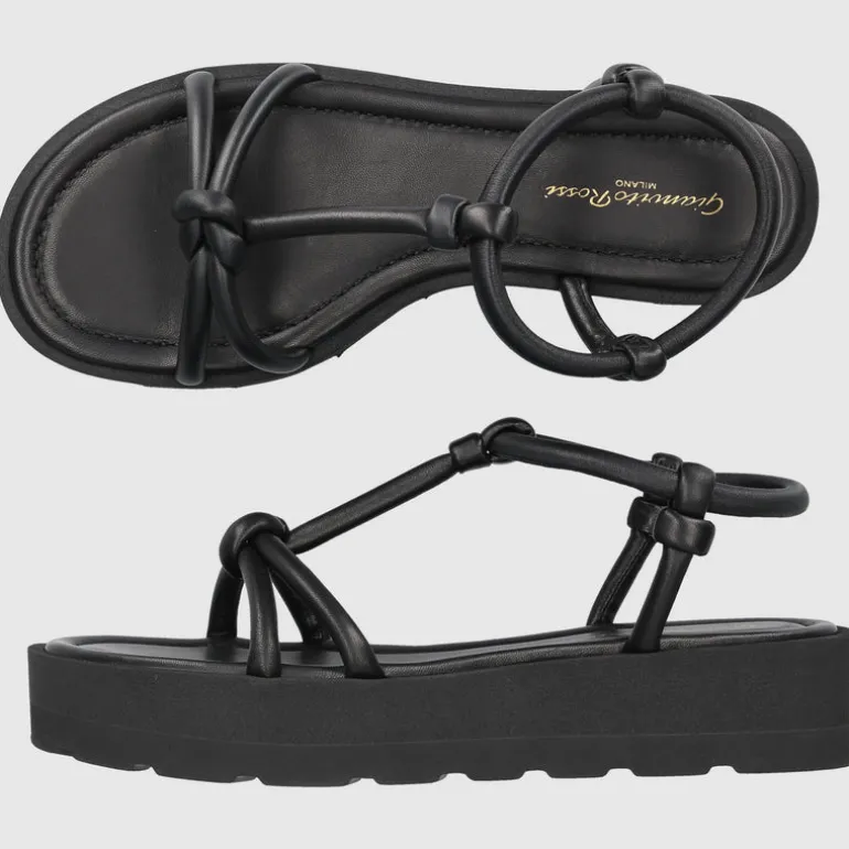 Gianvito Rossi Damen Sandalen MARINE Nappaleder