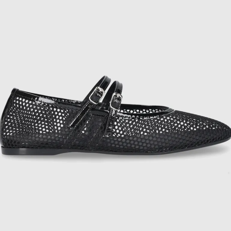 Guglielmo Rotta Damen BALLERINA 52160057 SCHWARZ