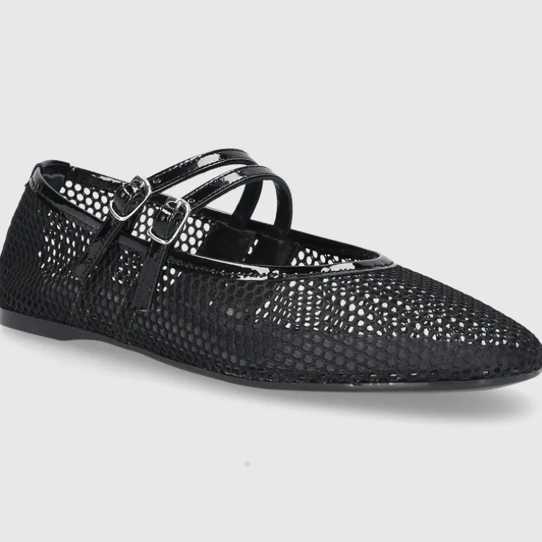 Guglielmo Rotta Damen BALLERINA 52160057 SCHWARZ