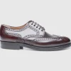 Heinrich Dinkelacker Herren London Full-Brogue C - Oxblood