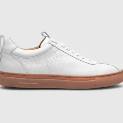 Heinrich Dinkelacker Herren Turin Sneaker T - Weiß