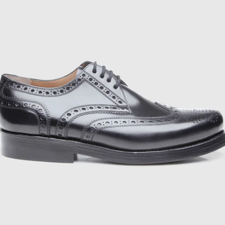 Heinrich Dinkelacker Herren Rio Full-Brogue BC - Schwarz