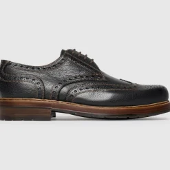 Heinrich Dinkelacker Herren Rio Full-Brogue W - Schwarz