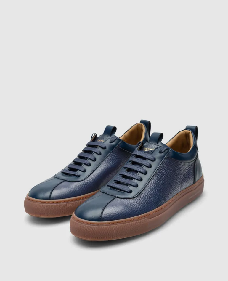 Heinrich Dinkelacker Herren Turin Sneaker T - Navy