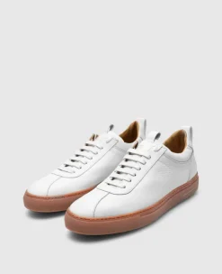 Heinrich Dinkelacker Herren Turin Sneaker T - Weiß