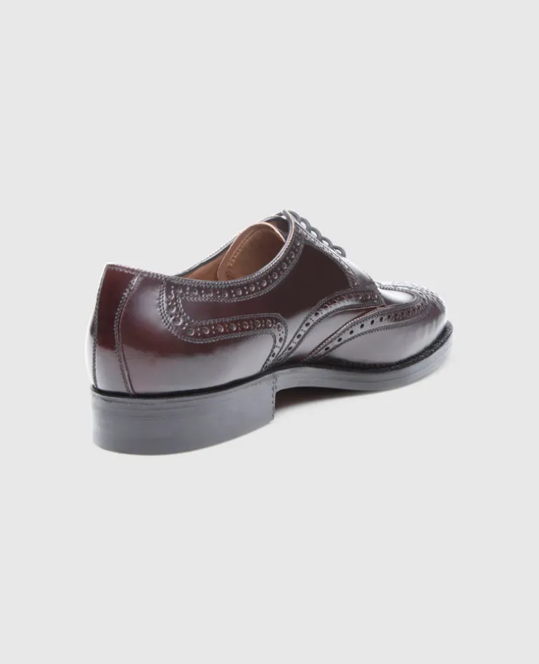 Heinrich Dinkelacker Herren London Full-Brogue C - Oxblood