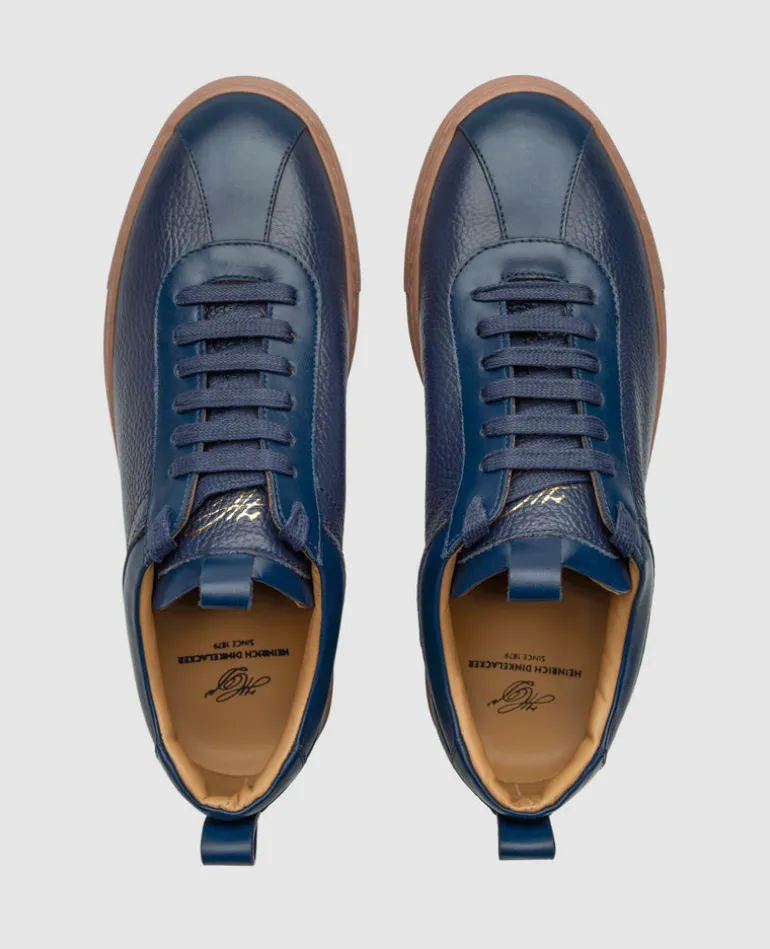 Heinrich Dinkelacker Herren Turin Sneaker T - Navy