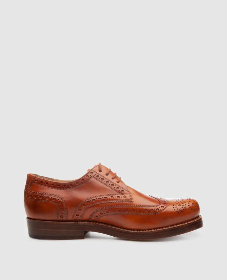 Heinrich Dinkelacker Herren Rio Full-Brogue TC - Cognac
