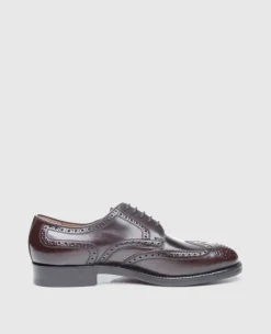 Heinrich Dinkelacker Herren London Full-Brogue C - Oxblood