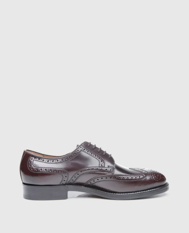 Heinrich Dinkelacker Herren London Full-Brogue C - Oxblood