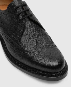 Heinrich Dinkelacker Herren Buda Full Brogue SG - Schwarz