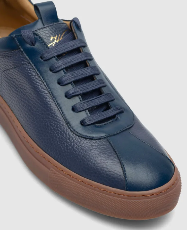 Heinrich Dinkelacker Herren Turin Sneaker T - Navy