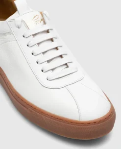 Heinrich Dinkelacker Herren Turin Sneaker T - Weiß