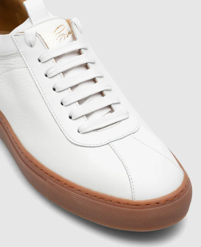 Heinrich Dinkelacker Herren Turin Sneaker T - Weiß