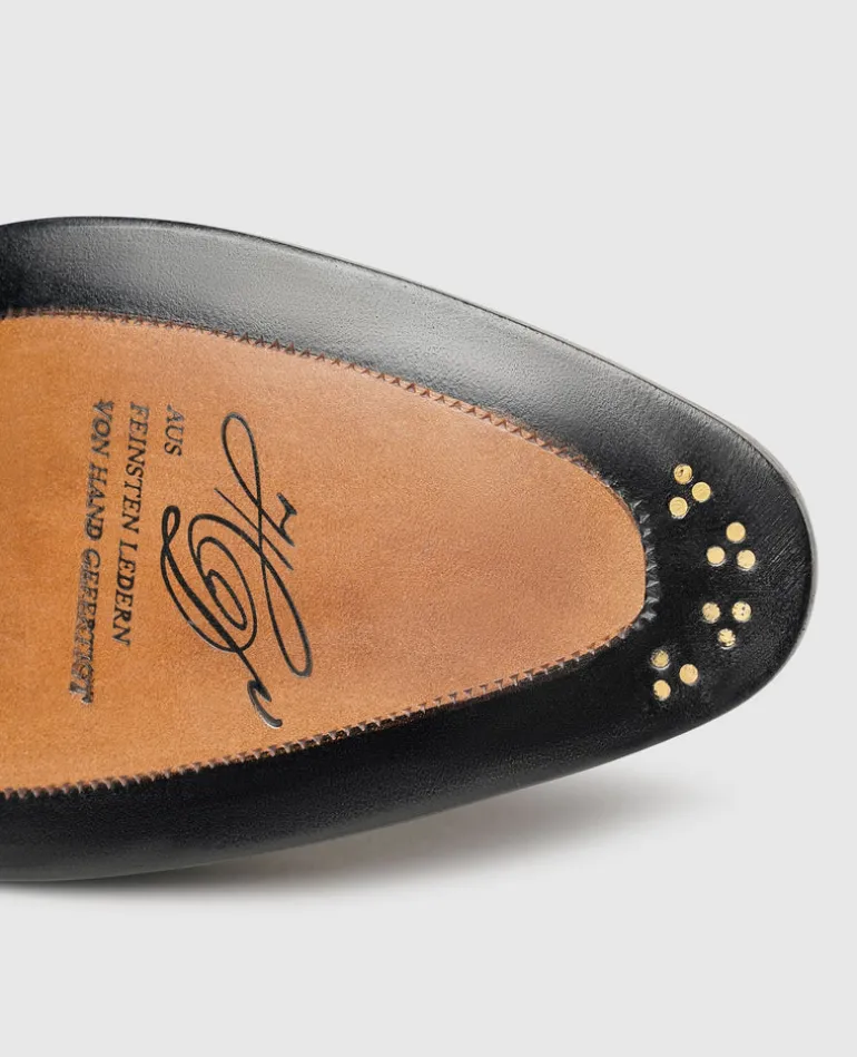 Heinrich Dinkelacker Herren Milano Plain BC - Schwarz