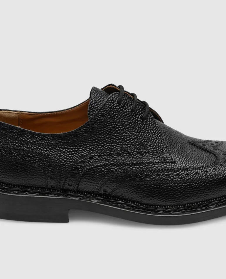 Heinrich Dinkelacker Herren Buda Full Brogue SG - Schwarz