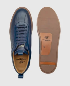 Heinrich Dinkelacker Herren Turin Sneaker T - Navy