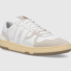 Lanvin Herren Sneaker low MESH CLAY Veloursleder