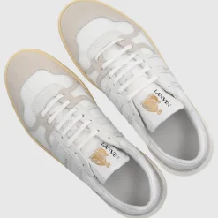Lanvin Herren Sneaker low MESH CLAY Veloursleder