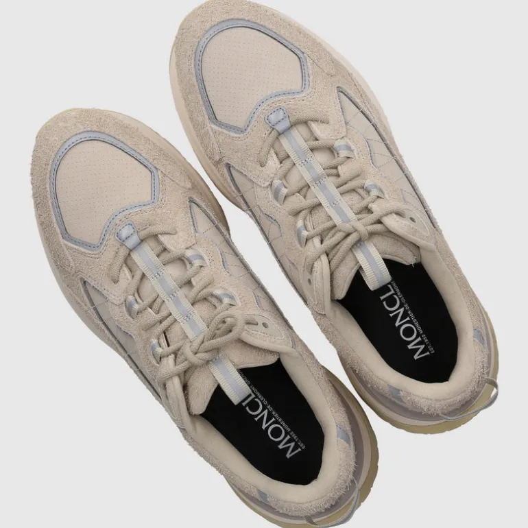 Moncler Herren Sneaker low LITE RUNNER Wildleder